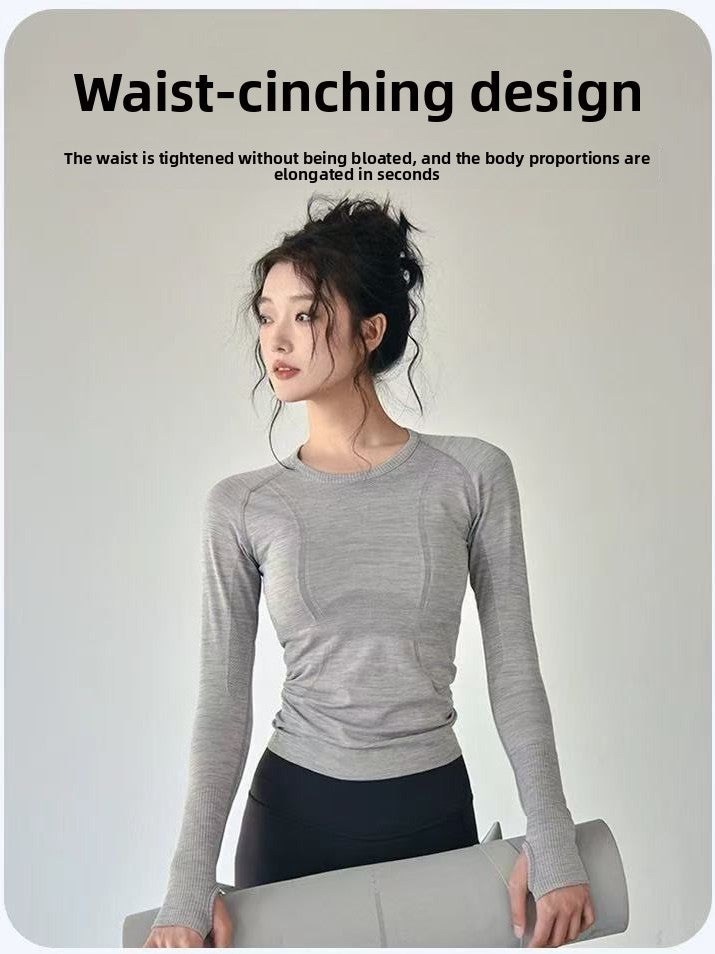 Seamless Long Sleeve Fitness Top
