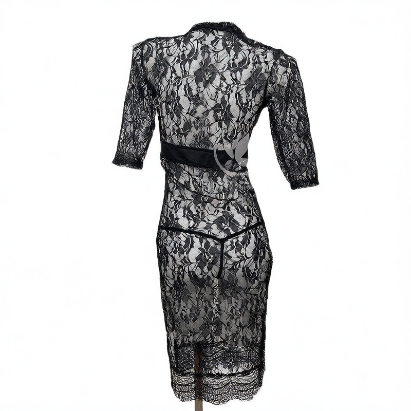 Lace Mesh Dress Sleepwear