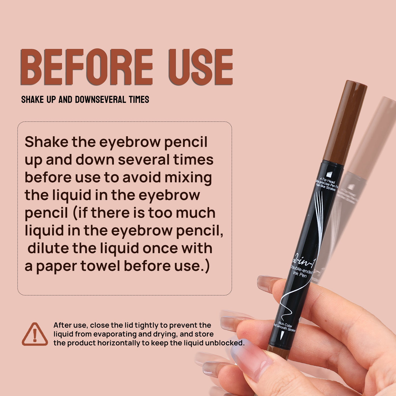 eyebrow pencil eyeliner