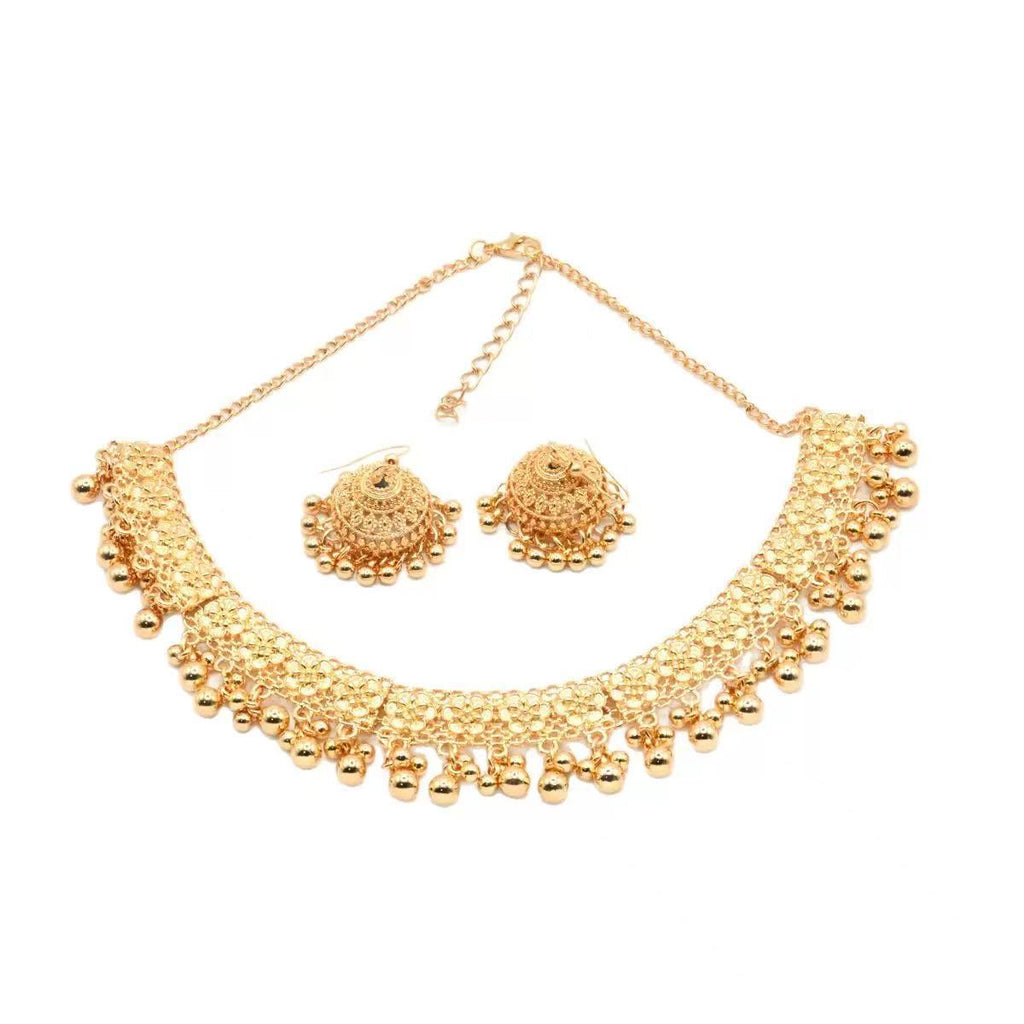 Tassel Earrings and Necklace Set