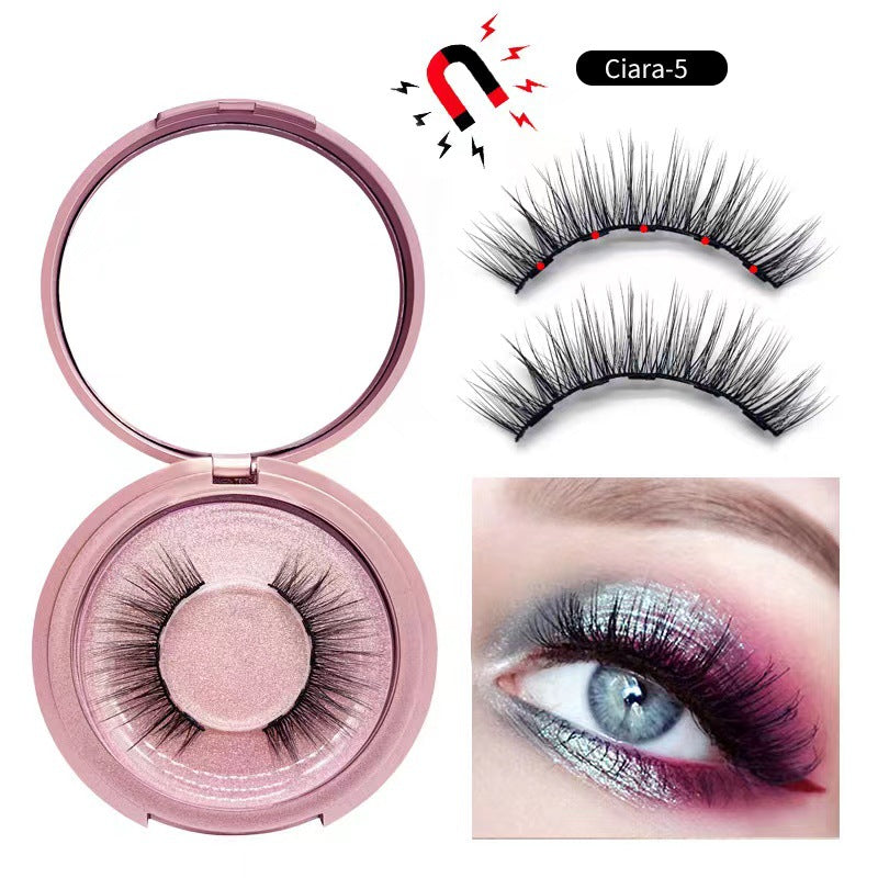 Magnetic False Eyelashes Set with Eyeliner