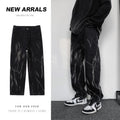 Hip-hop Tie-dye Baggy Jeans for Men