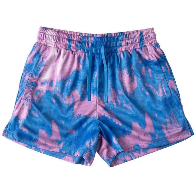Men's Quick-Dry Athletic Quarter-Length Shorts