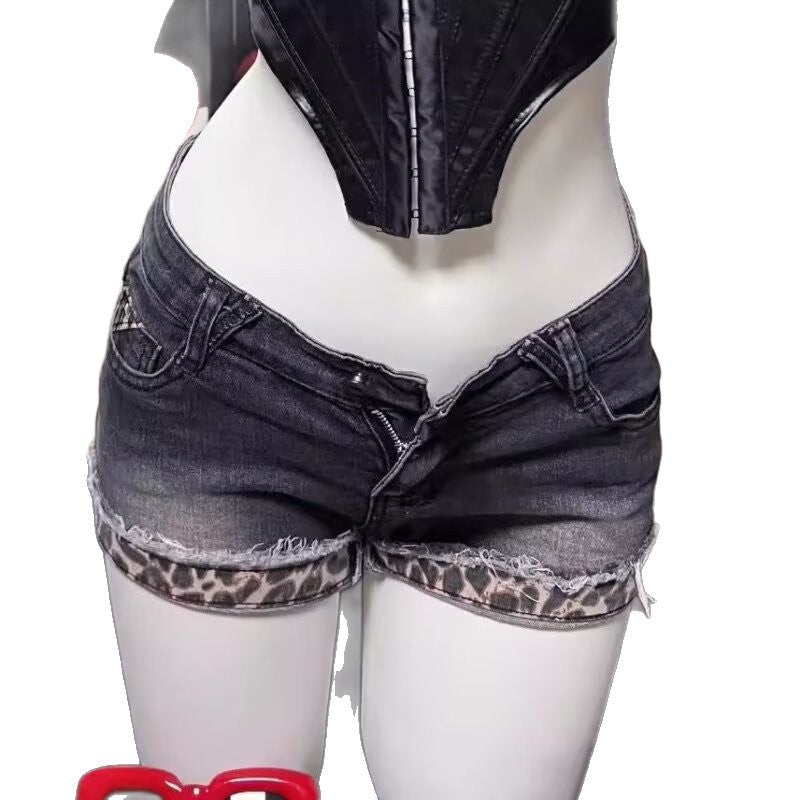 Women's Denim A-Line Shorts