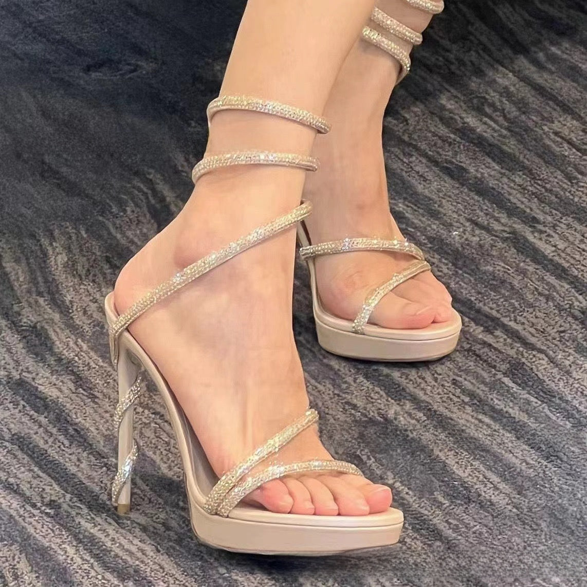 stiletto heels