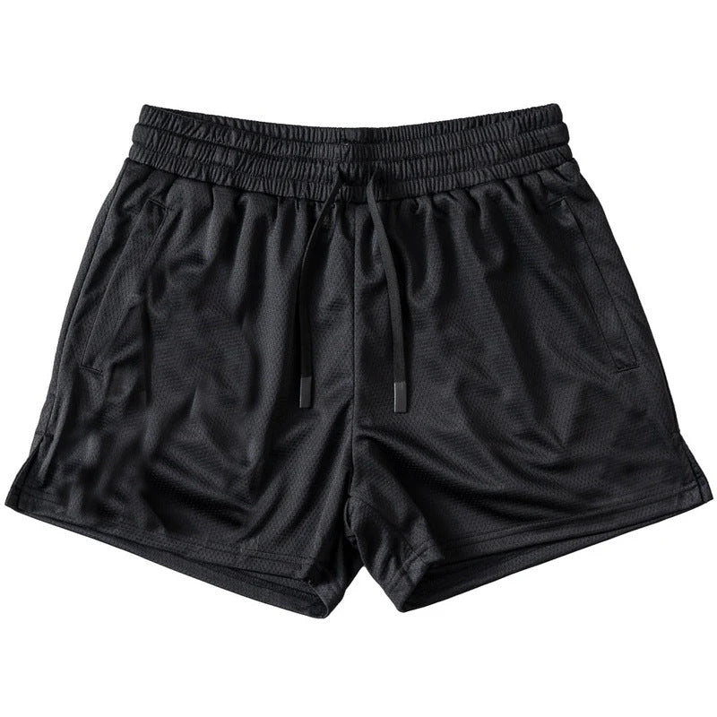 Men's Quick-Dry Athletic Quarter-Length Shorts