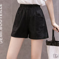 Women's Cotton Linen Casual Shorts
