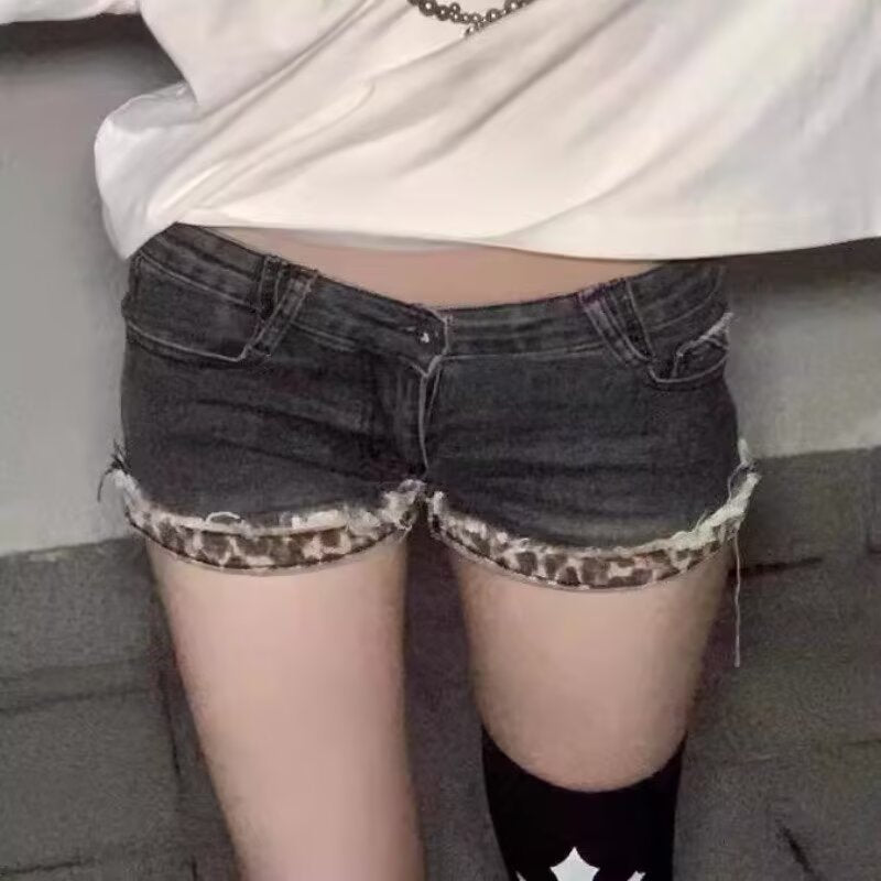Women's Denim A-Line Shorts