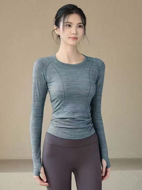 Seamless Long Sleeve Fitness Top