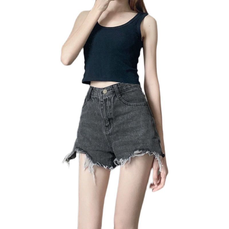 Denim shorts