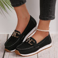 Women Casual Sports Shoes with Metal Chain