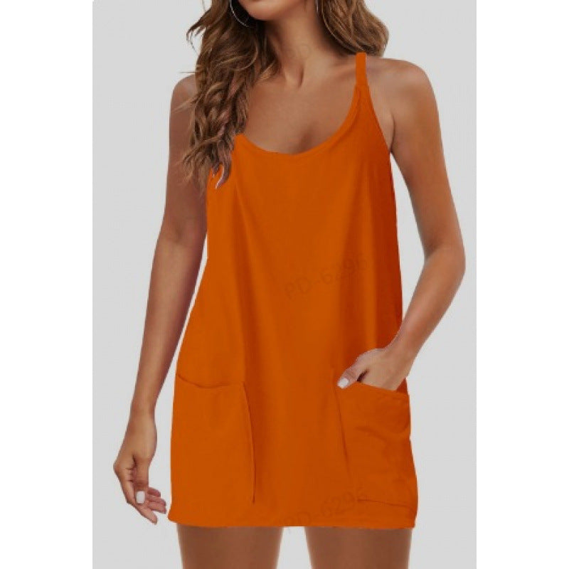Women's Sleeveless Top and Shorts Set