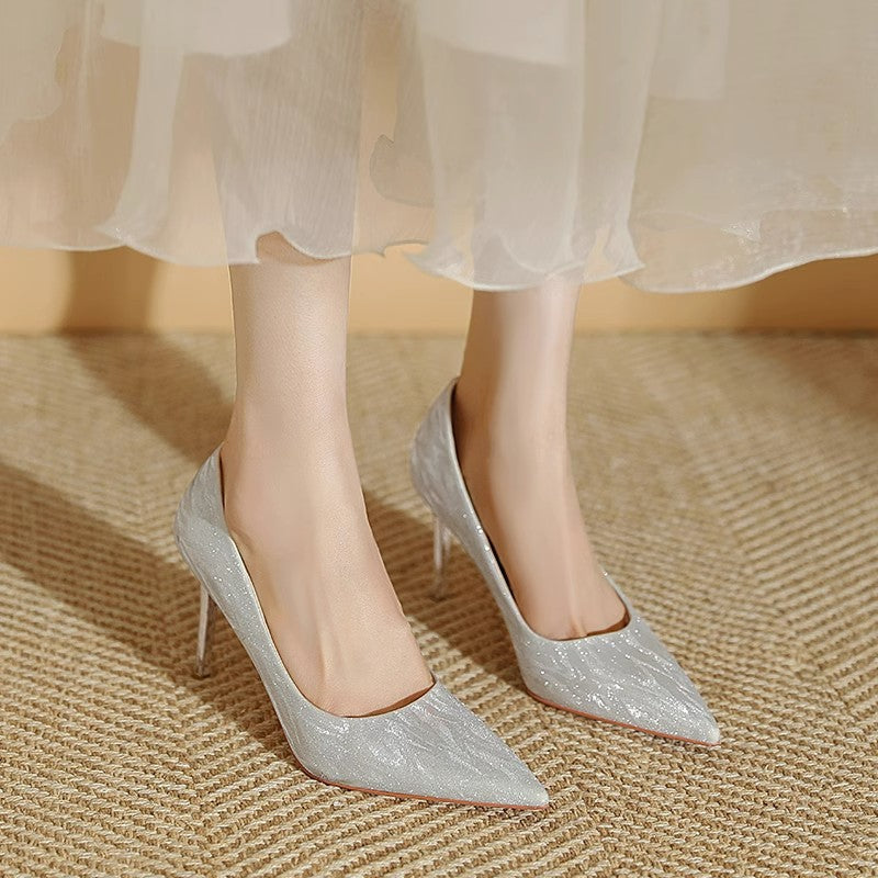 Women's high heels that are comfortable to wear and can be worn in two ways
