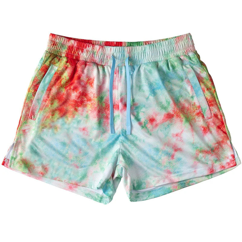 Men's Quick-Dry Athletic Quarter-Length Shorts