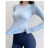 Seamless Long Sleeve Fitness Top