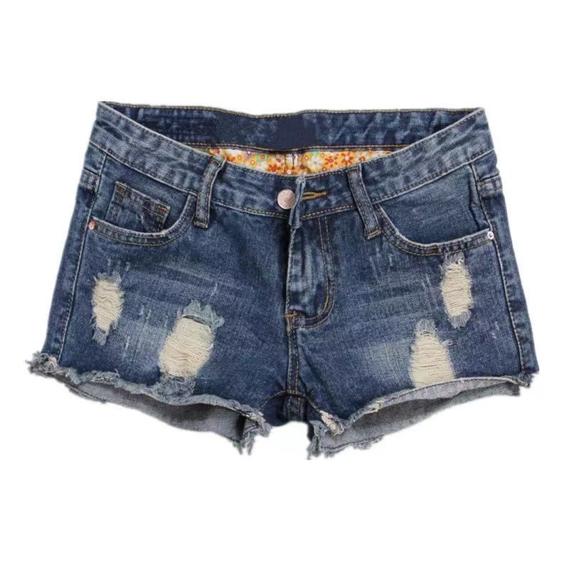Women's Denim Ripped Shorts