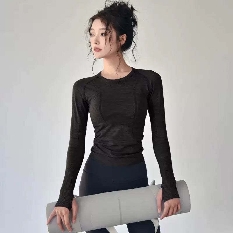 Seamless Long Sleeve Fitness Top