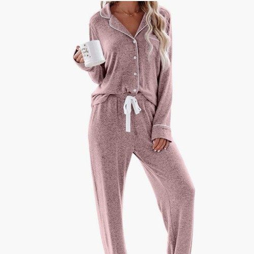 Women's Pajama Sets Button Sleepwear